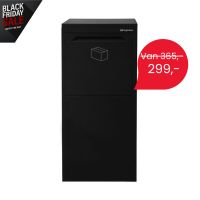 luxe pakketzuil met achteruitname brievenbuspakje