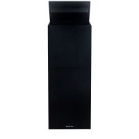 pakketbrievenbus staand black open