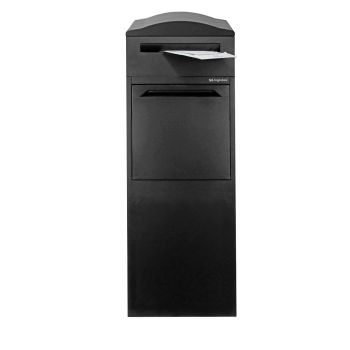 Postbus voor Pakketten: Frontbox-Achteruitname-Uni-Postvak