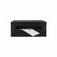 Brievenbusunit Stardust Black vooraanzicht