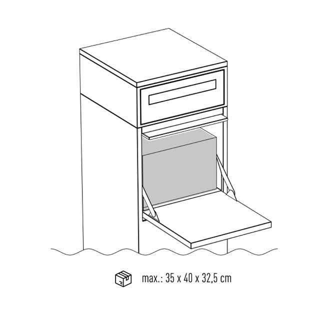 interne afmetingen pakketbrievenbus